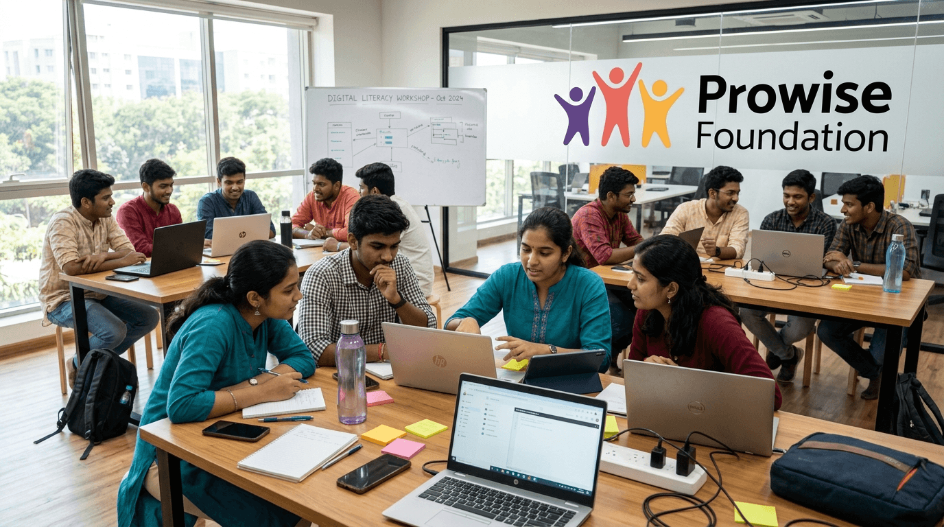 Students learning