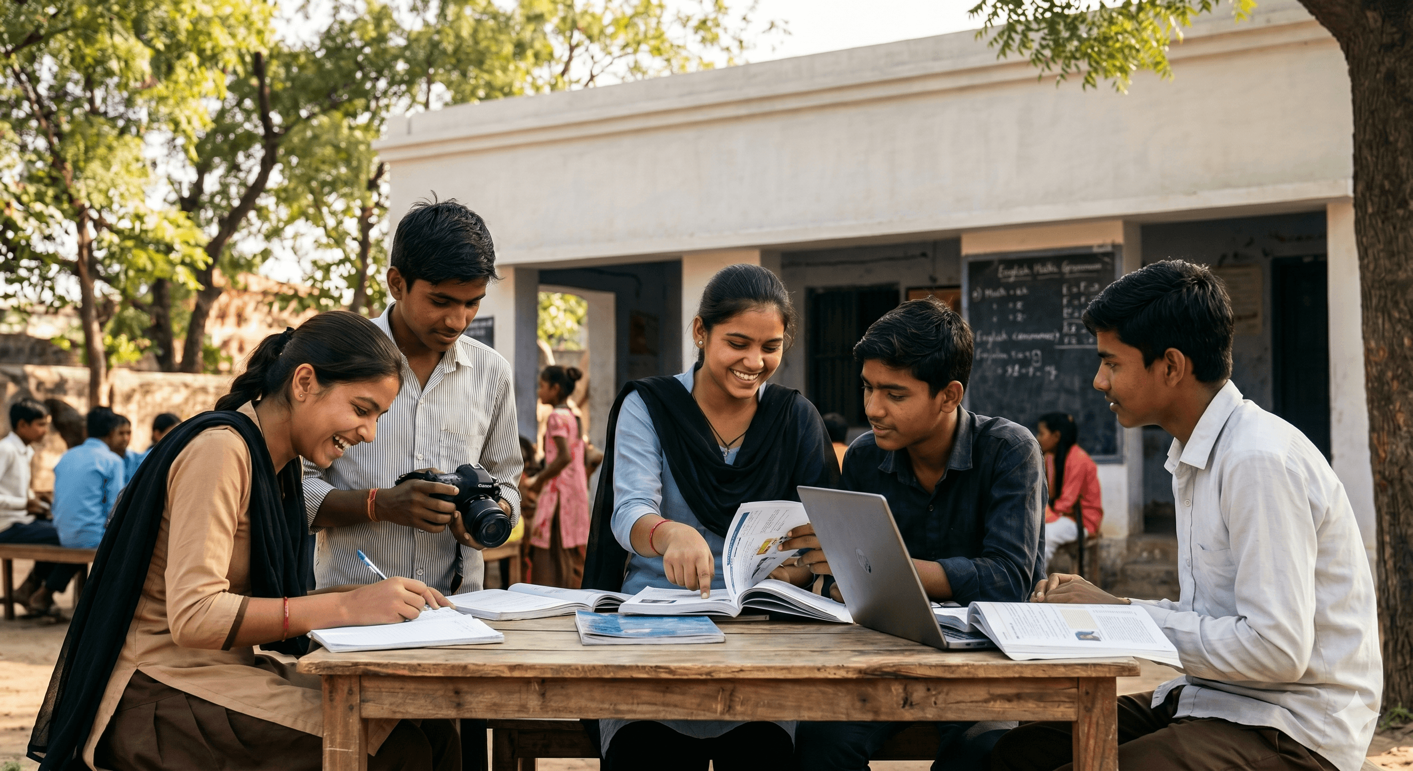 Young learners in a community education setting